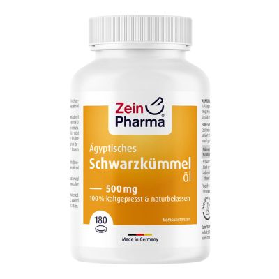 ZeinPharma Ägyptisches Schwarzkümmelöl 500 mg Kapseln