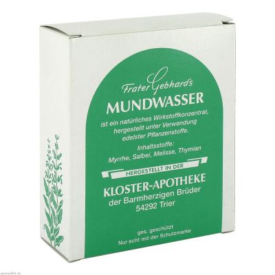 FRATER GEBHARD'S Mundwasser