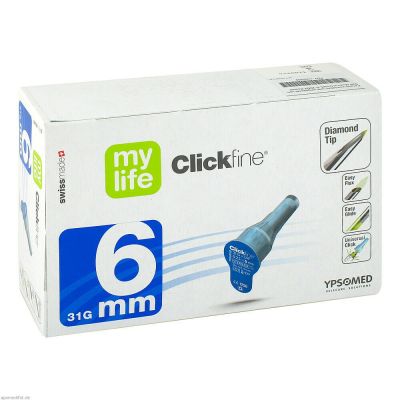 MYLIFE Clickfine Pen-Nadeln 6 mm