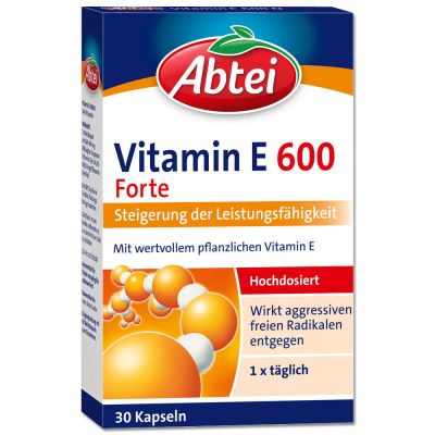 Abtei Vitamin E 600 Forte Kapseln