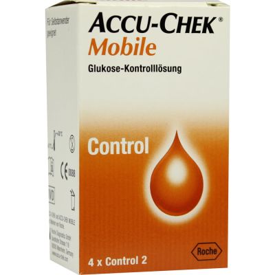 ACCU CHEK Mobile Kontroll Lösung 4 Einmalapplikation