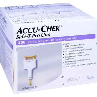 ACCU CHEK Safe T Pro Uno II Lanzetten