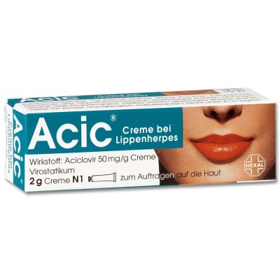 Acic Creme bei Lippenherpes