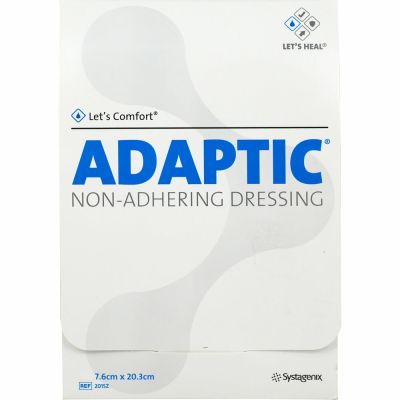 ADAPTIC 7,6x20,3 cm feuchte Wundauflage 2015