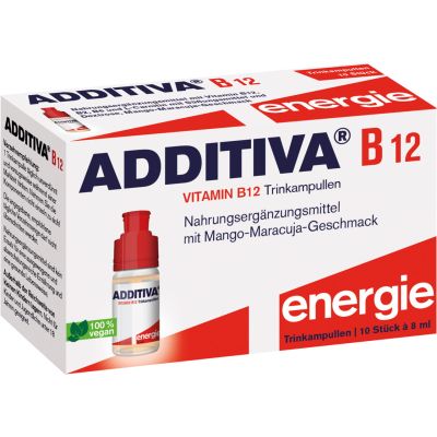 ADDITIVA Vitamin B12 Energie Trinkampullen