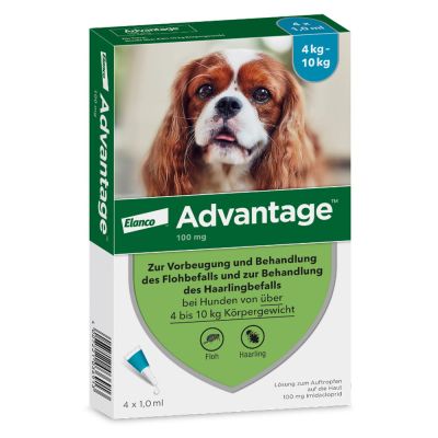 ADVANTAGE 100 Lösung für Hunde 4-10 kg