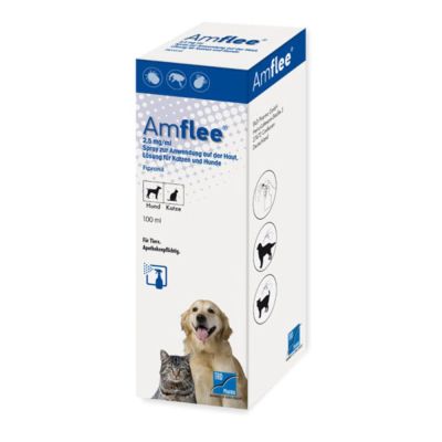 Amflee 2,5 mg/ml Spray zur Anwendg. a. d. Haut f. Katze/Hund