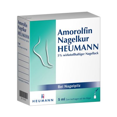 Amorolfin Nagelkur Heumann 5% wirkstoffh.Nagellack