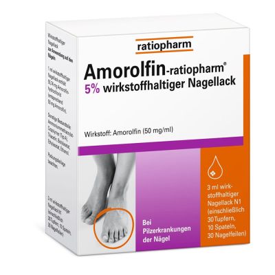 Amorolfin ratiopharm® 5% - bei Nagelpilz