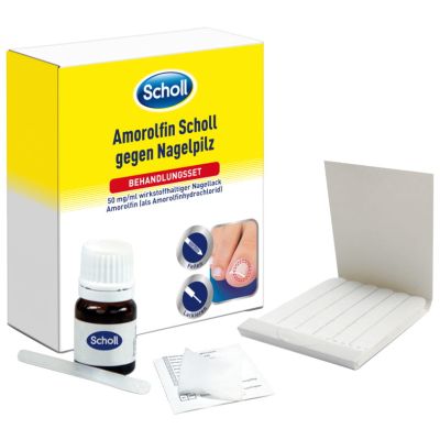 AMOROLFIN Scholl gegen Nagelpilz Behandlungsset