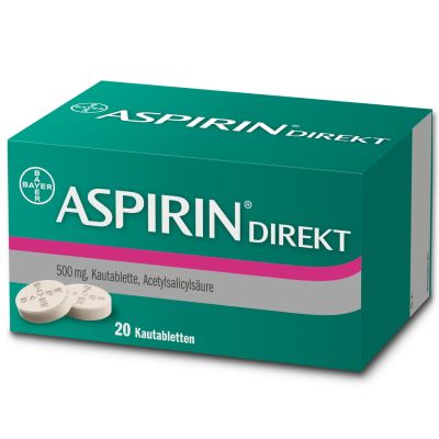 Aspirin Direkt Kautabletten