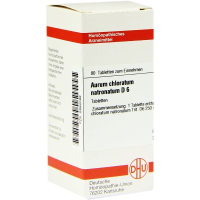Aurum Chloratum Natronatum D 6 Tabletten