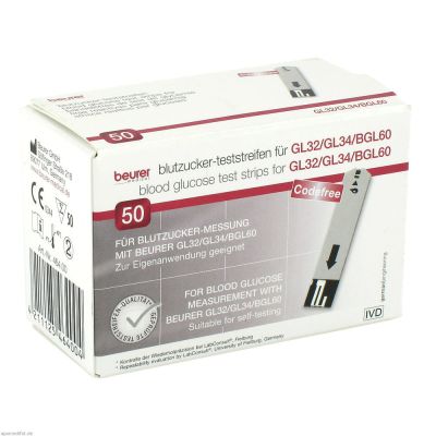 Beurer Blutzucker-Teststreifen GL32/GL34/BGL60