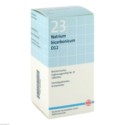 BIOCHEMIE DHU 23 Natrium bicarbonicum D12 Tabletten