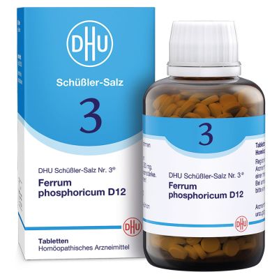 BIOCHEMIE DHU 3 Ferrum phosphoricum D12 Tabletten