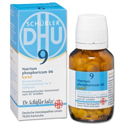 BIOCHEMIE DHU 9 Natrium phosphoricum D6 Karto Tabletten