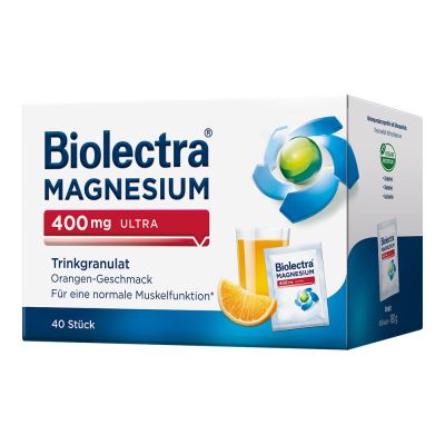 Biolectra Magnesium 400 mg ultra Trinkgranulat Orange