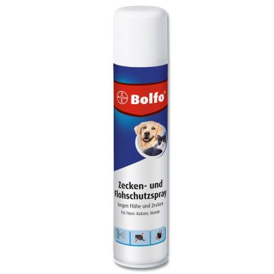 BOLFO Zecken- und Flohschutz-Spray für Hunde/Katzen