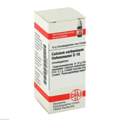 Calcium Carbonicum D 10 Globuli Hahneman