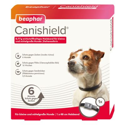 CANISHIELD 0,77 g f.kleine+mittelgrosse Hunde 48 cm
