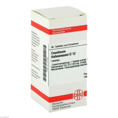 CAUSTICUM HAHNEMANNI D 12 Tabletten