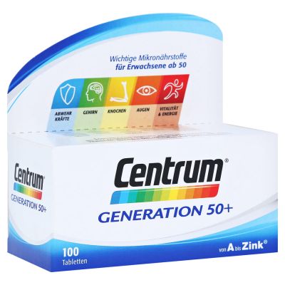 CENTRUM Generation 50+ A-Zink Tabletten