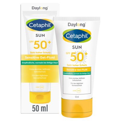 Cetaphil Sun Daylong SPF 50+ Sensitive Gel-Fluid Gesicht