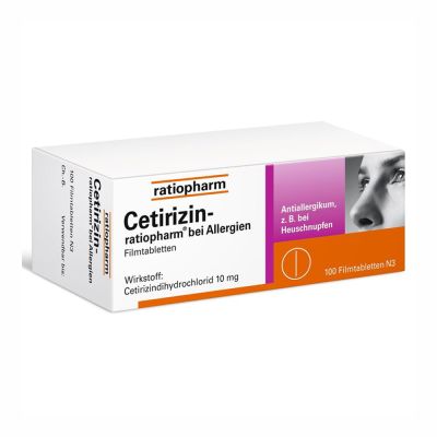Cetirizin-ratiopharm® bei Allergien 10 mg Filmtabl.