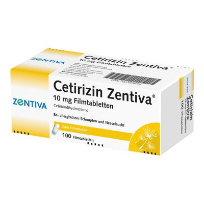 CETIRIZIN Zentiva 10 mg