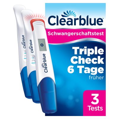 Clearblue Schwangerschaftstest Triple Check Ultra