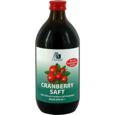 Cranberrysaft 100% Frucht