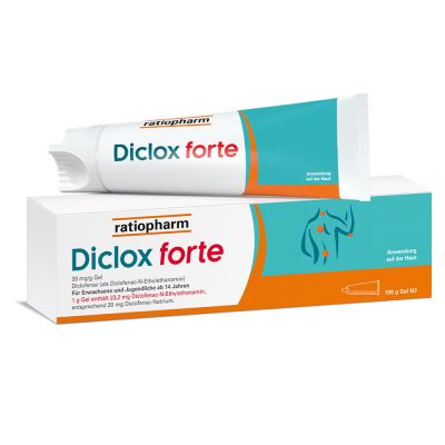 Diclox forte - Schmerzgel 2 %, mit Diclofenac