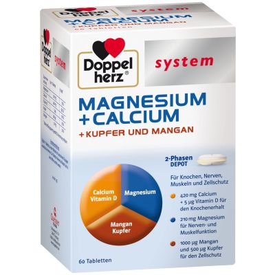 DOPPELHERZ System Magnesium + Calcium