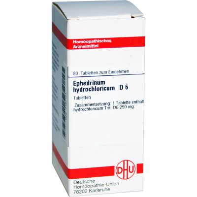 EPHEDRINUM HYDROCHLO D 6 Tabletten