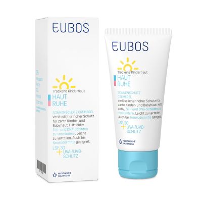 EUBOS KINDER Haut Ruhe Sonnenschutz-CremeGel LSF 30+UVA