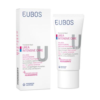 EUBOS Trockene Haut Urea 5% Gesichtscreme