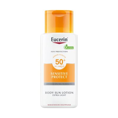 Eucerin Sensitive Protect Sun Lotion Extra Leicht LSF 50+