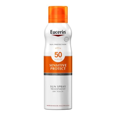 Eucerin Sensitive Protect Sun Spray Transparent Dry Touch LSF 50