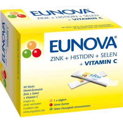 EUNOVA Zink+Histidin+Selen+Vitamin C