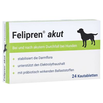 FELIPREN akut Kautabletten bei Durchfall f.Hunde