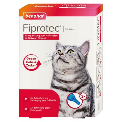 beaphar Fiprotec 50 mg Lösung zum Auftropfen für Katzen
