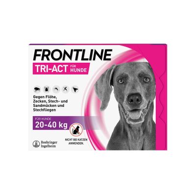 FRONTLINE Tri-Act Lsg.z.Auftropfen f.Hunde 20-40kg