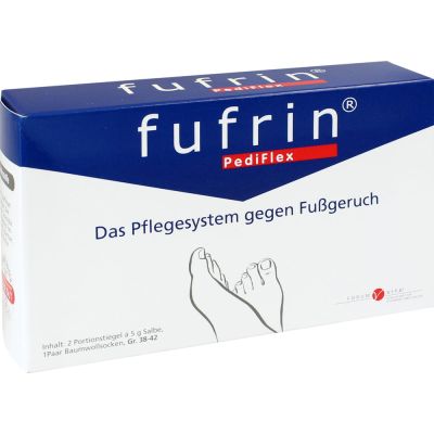 FUFRIN PediFlex Pflegesystem Socke+Salbe Größe 38 bis 42