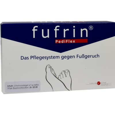 FUFRIN PediFlex Pflegesystem Socke und Salbe Größe 43 bis 46