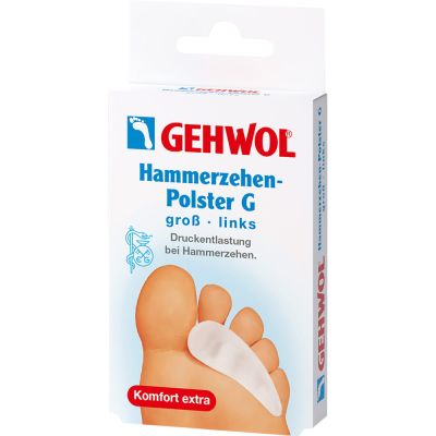 GEHWOL Polymer-Gel Hammerzehen-Polster G links