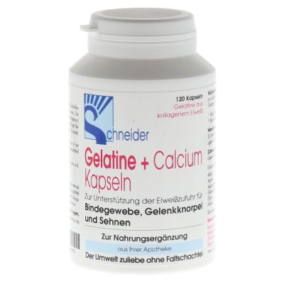 GELATINE+Calcium Kapseln