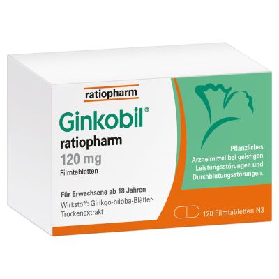 Ginkobil ratiopharm 120 mg Filmtabletten