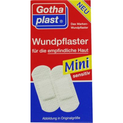 Gothaplast Wundpflaster MINI sensitiv 4x1.7cm
