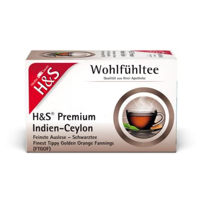 H&S Schwarztee Premium Indien-Ceylon Filterbeutel