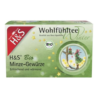 H&S Wintertee Bio Minze-Gewürze Filterbeutel